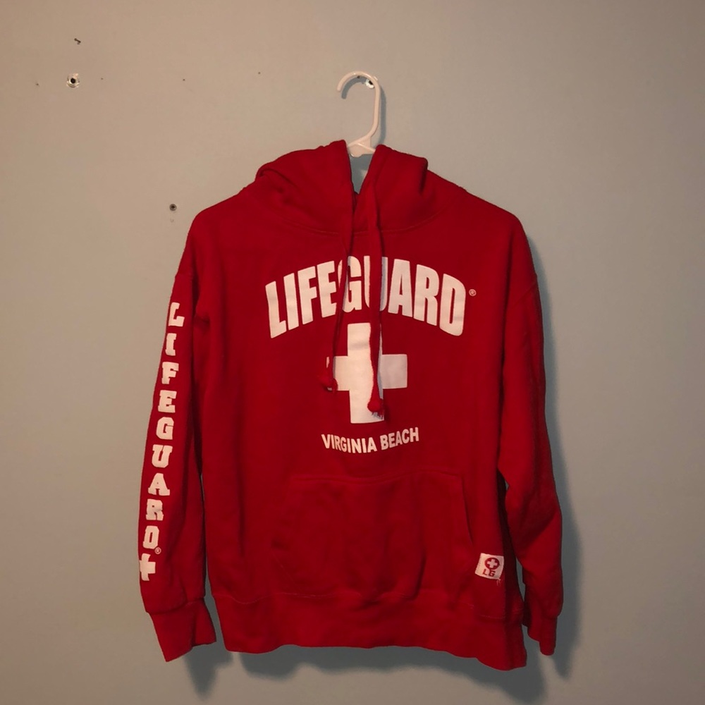 men life guard hoodie